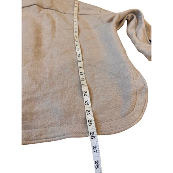 Zara Manteco Beige Wool Jacket Men’s Size Large Button Front Coat - Picture 6 of 7